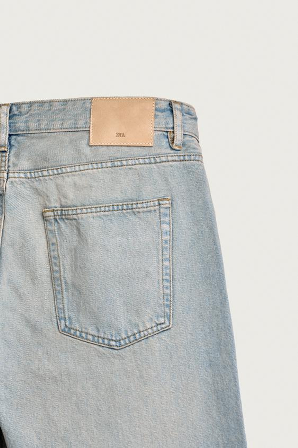 ZARA ДЖИНСЫ SLIM TAPERED, ЗЕЛЕНОВАТО-СИНИЙ