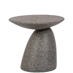 Кофейный столик Zuran Ø60х55 см, стекловолокно под камень