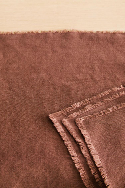 ZARA HOME САЛФЕТКА ПОД СТОЛОВЫЕ ПРИБОРЫ, ТЕРРАКОТОВЫЙ