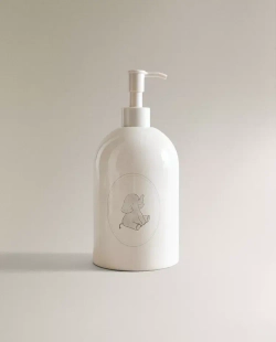 ZARA HOME ДЕТСКИЙ ДОЗАТОР ДЛЯ МЫЛА, КРЕМОВЫЙ