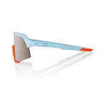 Спортивные очки с диоптриями 100% S3 / Soft Tact Two Tone / HiPER Silver Mirror Lens