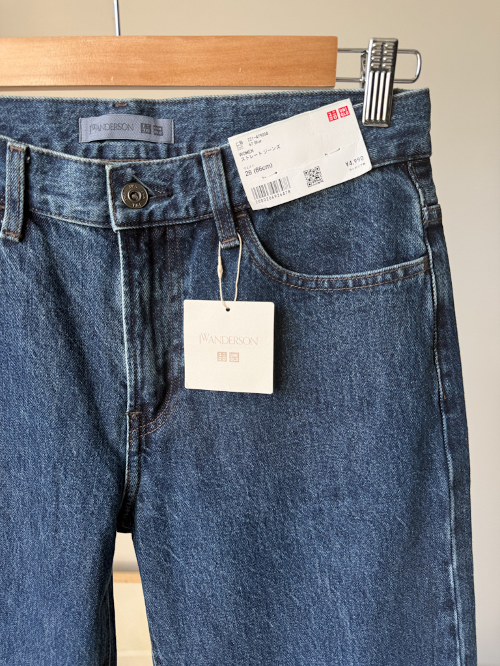 Новые джинсы Uniqlo and JW, S
