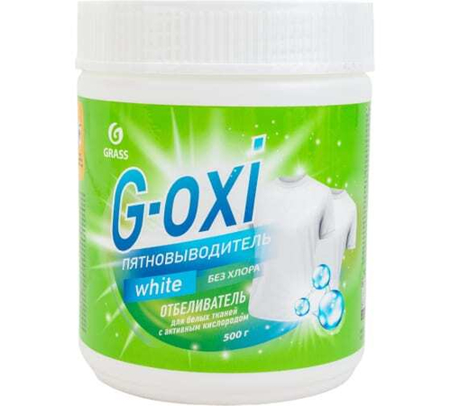 БХ Пятновыводитель для белых вещей Grass G-oxi порошок (500г)