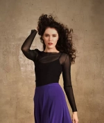 Топ для танцев женский Dance Every Wear SM6034 037, чёрный
