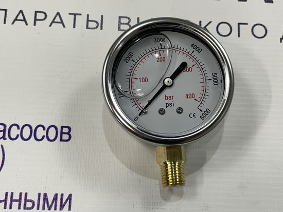 Манометр GM 400 bar 1/4 Radial