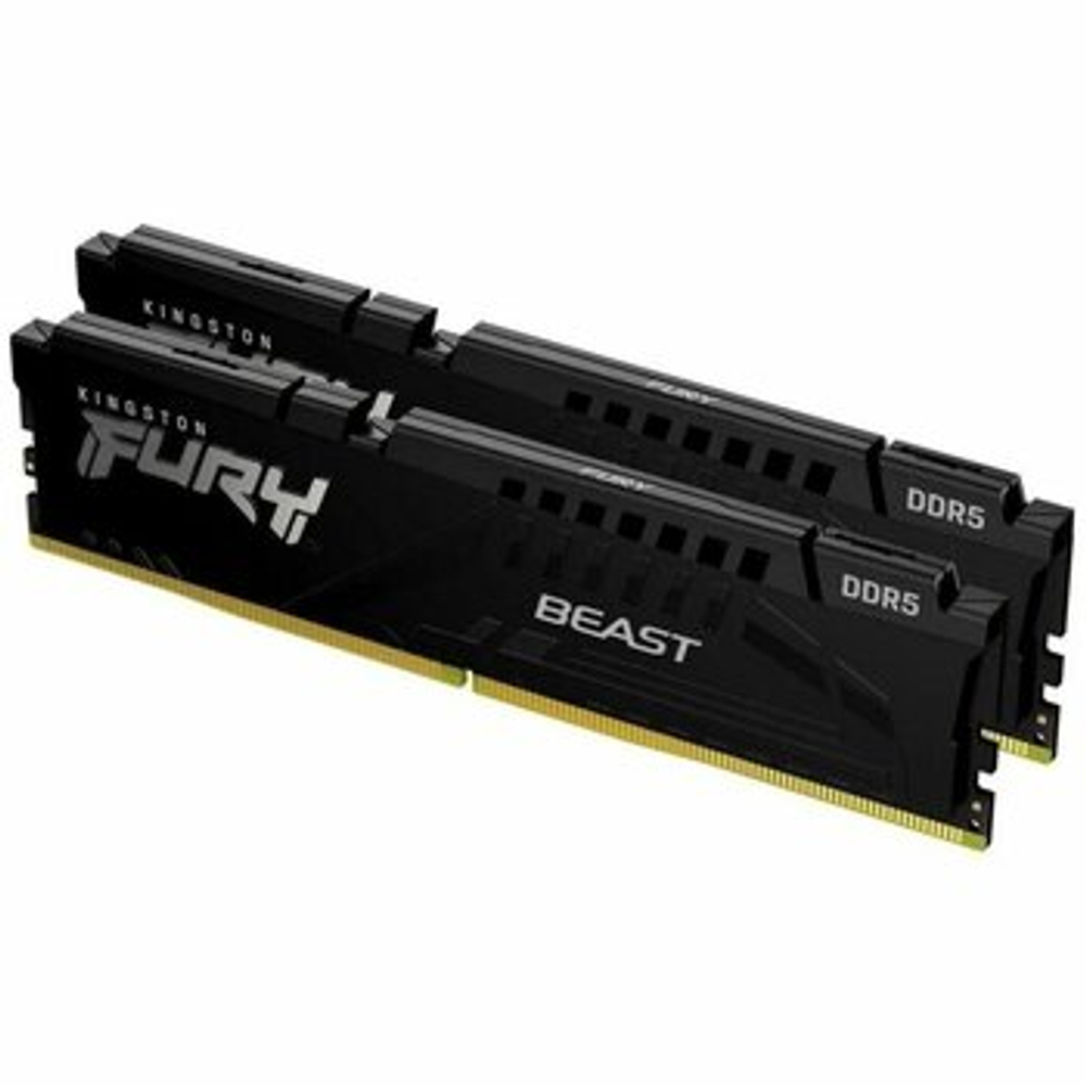 Оперативная память KINGSTON FURY Beast DDR5 64GB 5600MHz CL40 KF556C40BB2K2-64