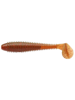 Приманка силиконовая Keitech Swing Impact FAT 4.3", 10,3г цвет #401 Green Pumpkin / Chartreuse