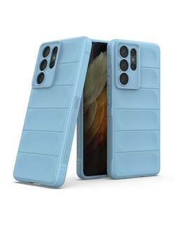 Противоударный чехол Flexible Case для Samsung Galaxy S21 Ultra