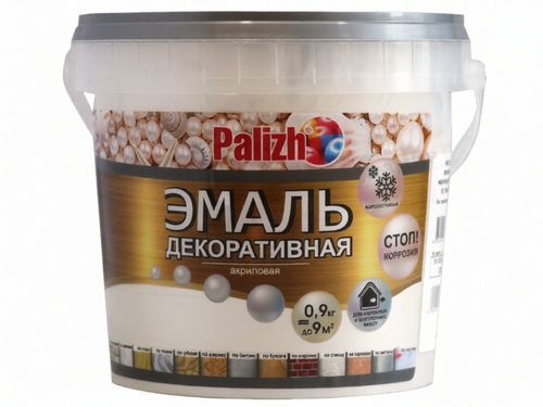 DE-95-0,9 (Palizh) эмаль Декоративная акриловая ЗОЛОТО 0,9 кг