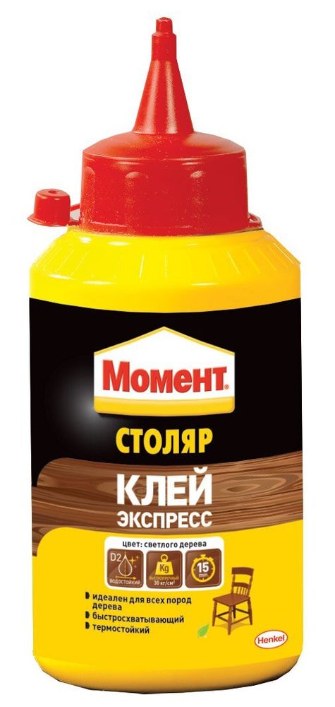 КЛЕЙ МОМЕНТ СТОЛЯР ЭКСПРЕСС 250Г 422981 КЛЕЙ МОМЕНТ СТОЛЯР ЭКСПРЕСС 250Г 422981