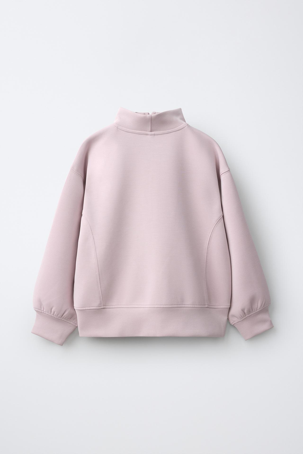 ZARA СПОРТИВНАЯ ТОЛСТОВКА ИЗ МОДАЛА, РОЗОВЫЙ