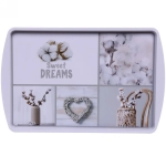 Поднос жестяной «Sweet dreams» 38*24см