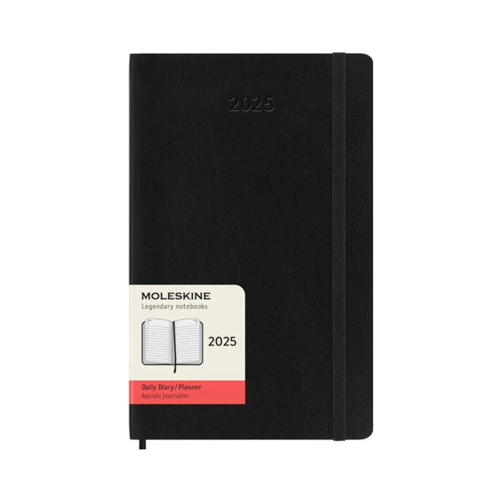 Ежедневник Moleskine Classic Daily Large черный (DHB12DC3)