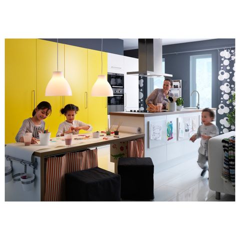 Подвесной светильник IKEA MELODI (МЕЛОДИ), Белый, 38 см