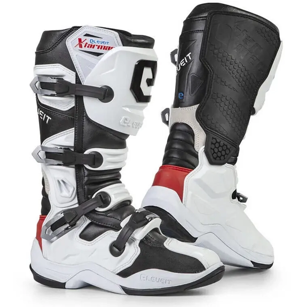 Мотоботы ELEVEIT X TARMAC white/black