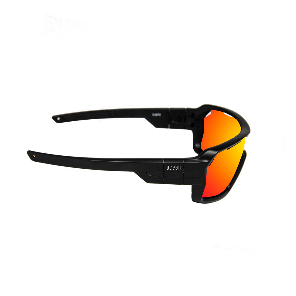 Спортивные очки с диоптриями OCEAN Chameleon Black / Revo Orange Polarized lenses