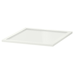 IKEA KOMPLEMENT  (ИКЕА КОМПЛЕМЕНТ)  -  Стеклянная полка - белый 50х58 см