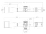 Прицел Vector Optics Continental x6 34mm 6-36x56 FFP PRS, SF, VEC-MBR2 (MIL), подсветка красная, 0.1 MIL, IP67, 861г