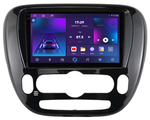 Магнитола для KIA Soul 2 2014-2019 (климат, рамка глянцевая) - Parafar PF526T3LUX1RN2K на Android 13, Быстрая, QLED+2K, CarPlay, 4G SIM-слот