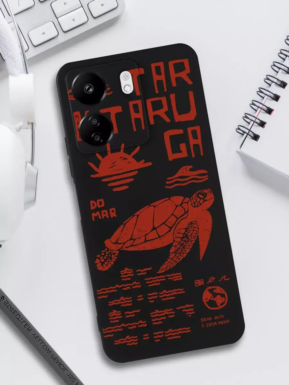 Чехол на Xiaomi Redmi 13C. Poco C65 с принтом