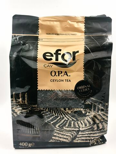 Черный цейлонский чай Efor Opa 400 г (Турция)