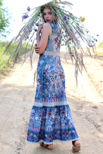 Dress "Frida-24. Secret Garden"