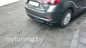 Сплиттер бампера заднего для MAZDA 3 17-...