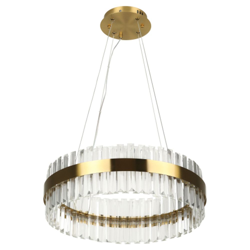 Люстра Rivoli Gwinnett 6193-201 подвесная светодиодная LED 3000-6300К 112 Вт с пультом | Rivoli