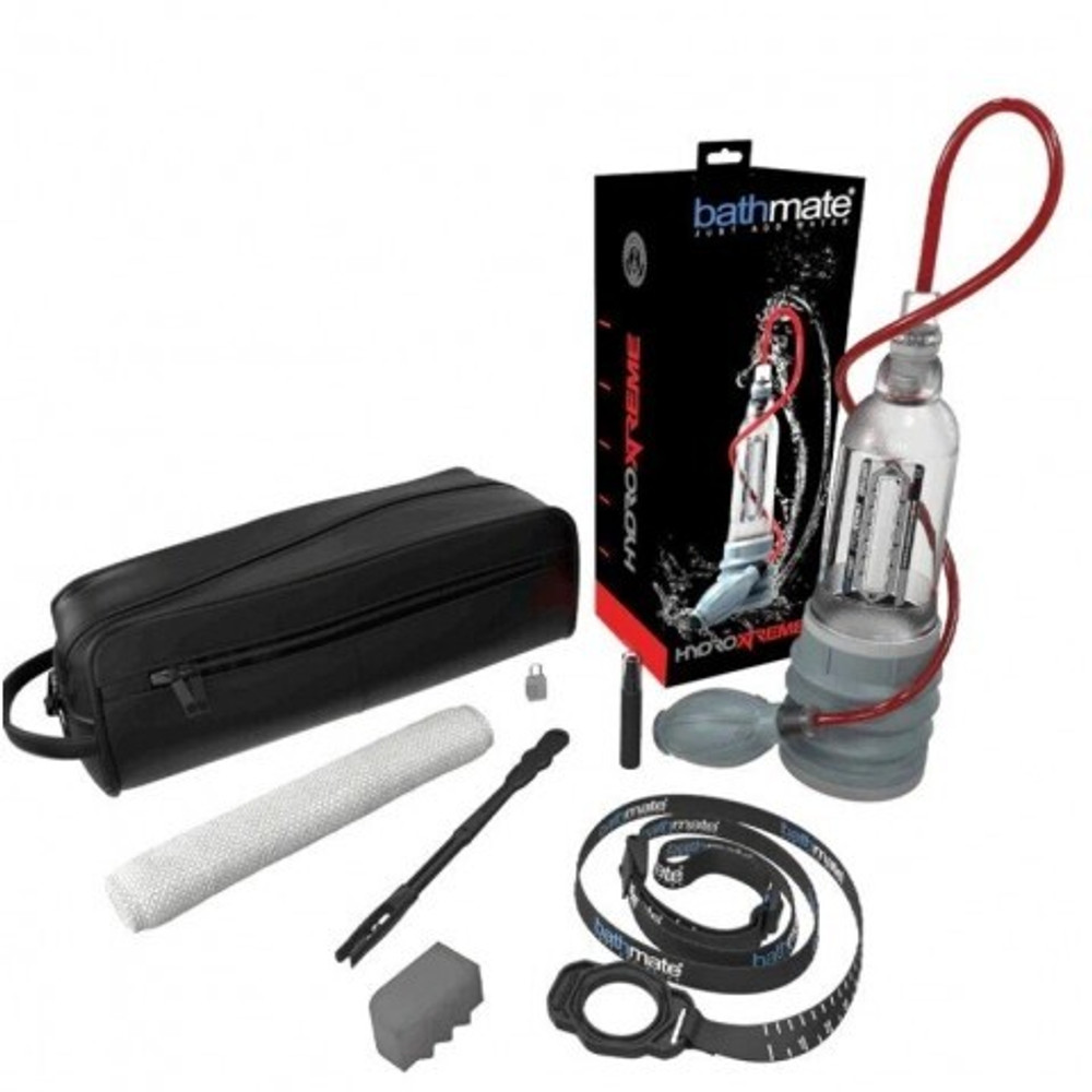Гидропомпа Bathmate HydroXtreme 7 Wide Boy (прозрачная)