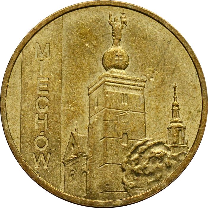 2 злотых 2010 Польша «Города Польши: Мехув»
