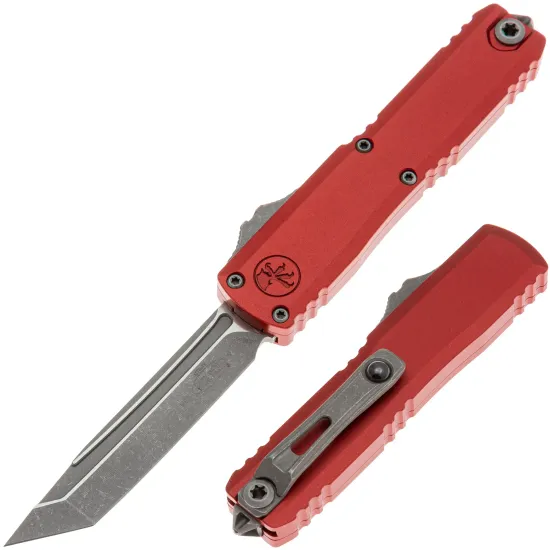 Нож Microtech UTX-70 Gen IV T / E 11494-10APRD - рукоять алюминий, сталь - M390MK