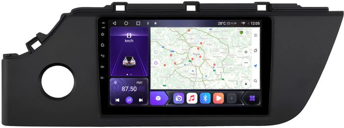 Магнитола для KIA Rio 4, Rio X-line 2020-2022, Solaris KRS/KRX 2024+ - Kuberg OL-9742-3 IPS, Android 10, 4G SIM-слот