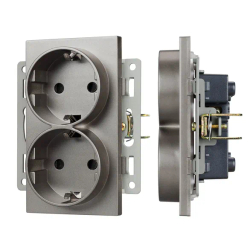 Механизм электрической розетки SCT-MEUD-PL-GR (250V, 16A) (Arlight, -) 043766