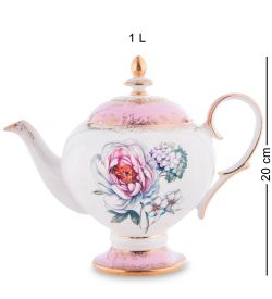 Pavone JK-124 Чайный сервиз 15 пр. на 6 перс. «Цветок Неаполя» (Fiore Napoli  )