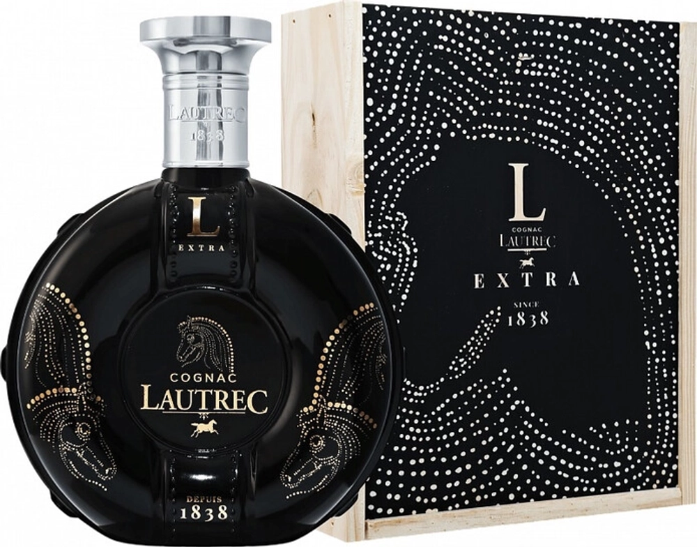 Коньяк Lautrec Extra, 0.7 л
