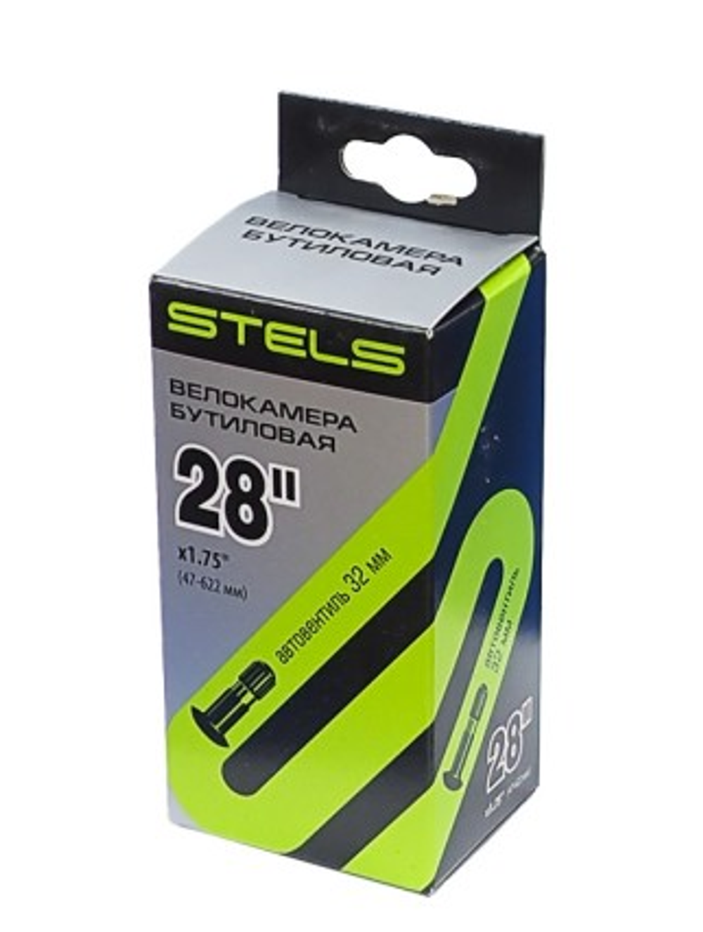 Камера Stels 28"х1.75(47-622) автовентиль 32мм