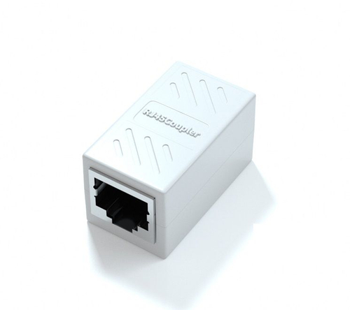 Переходник для кабеля RJ45 Ethernet / Белый