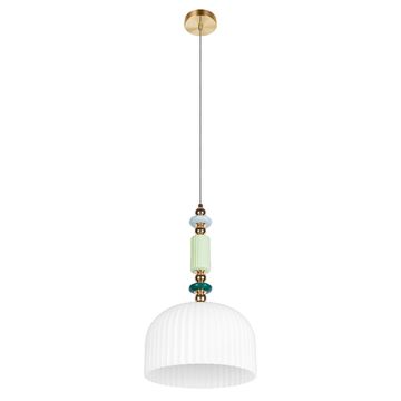Подвесной светильник 1*Е27 10365/A золото/белый Family LOFT IT
