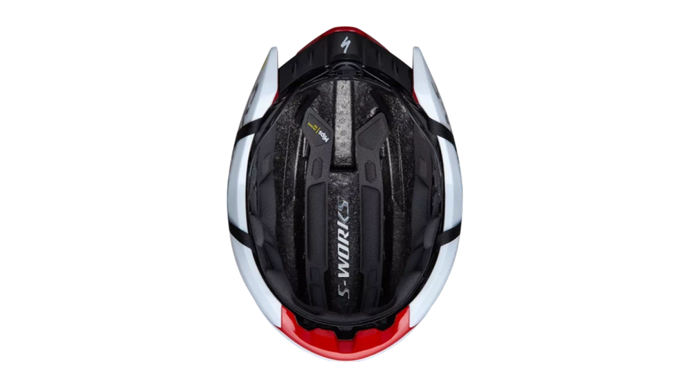 Шлем велосипедный S-Works Evade 4 white\red