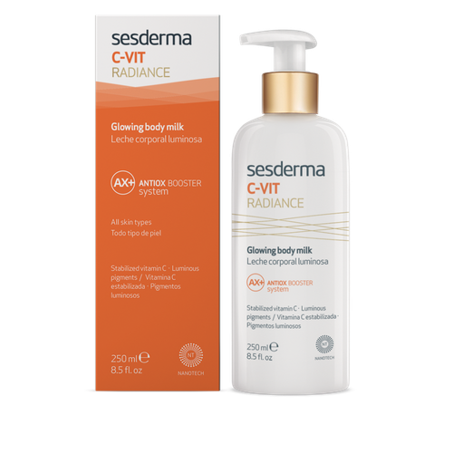 Sesderma C-VIT RADIANCE Glowing body milk | Молочко для тела для сияния кожи, 250 мл