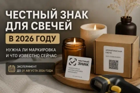 Честный знак для свечей в 2026 году: нужна ли маркировка и что известно сейчас