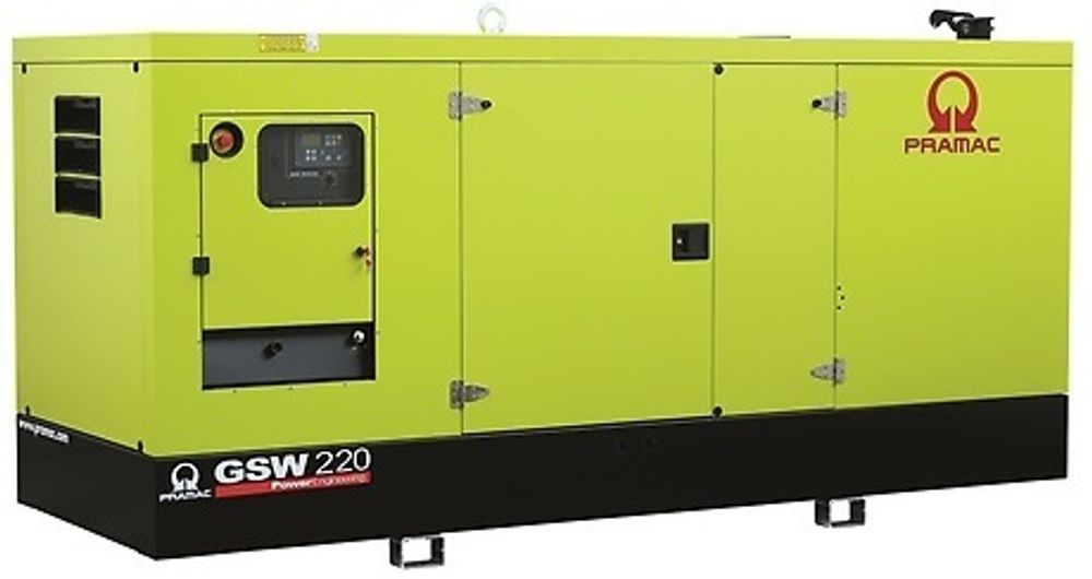 Дизельный генератор Pramac GSW 220 P в кожухе Дизельный генератор Pramac GSW 220 P в кожухе