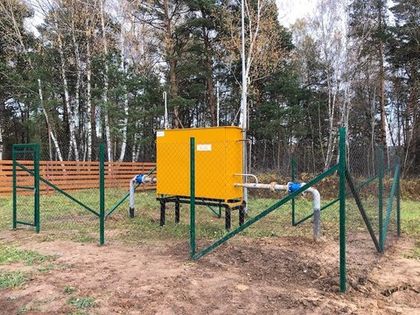 Выполнены работы по ограждению ГРПШ в «Усадьбе Романово»
