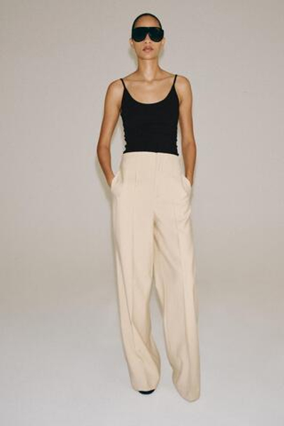 БРЮКИ С ВЫСОКОЙ ПОСАДКОЙ — ZW COLLECTION — ZARA