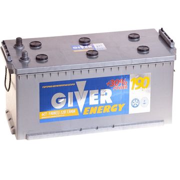Стартерные АКБ - GIVER ENERGY, VARTA