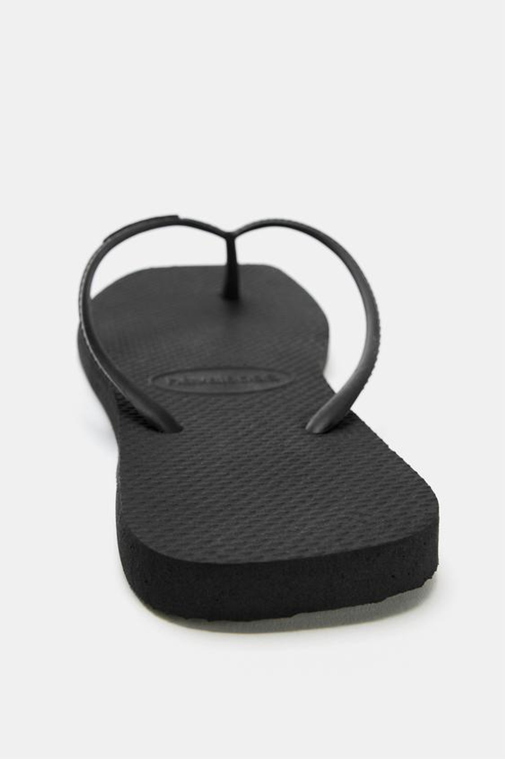 ZARA X HAVAIANAS ® ВЬЕТНАМКИ, ЧЕРНЫЙ