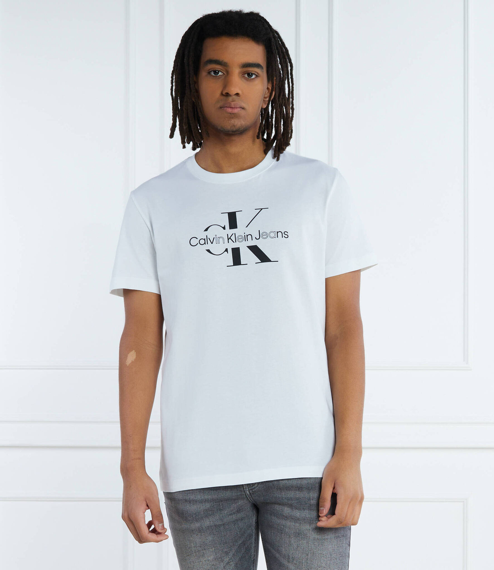 Футболка CALVIN KLEIN JEANS - белый(J30J325190)