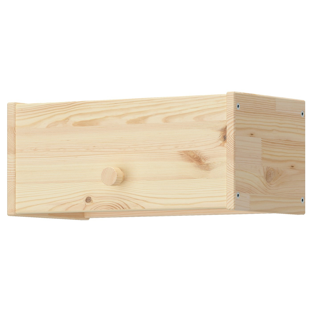 IKEA RAGGBERG  (ИКЕА РАГГБЕРГ)  -  Вешалка для одежды с полкой - сосна 40x21x17 см