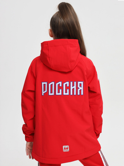 Ветровка красная