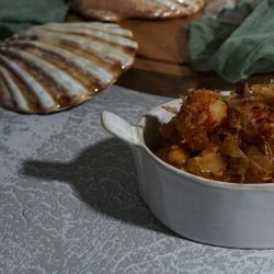 Блюдо овальное 15*8 см h4 см 200 мл для закусок Gray Oval Bucket с ручками Frutti di Mare P.L. [1]